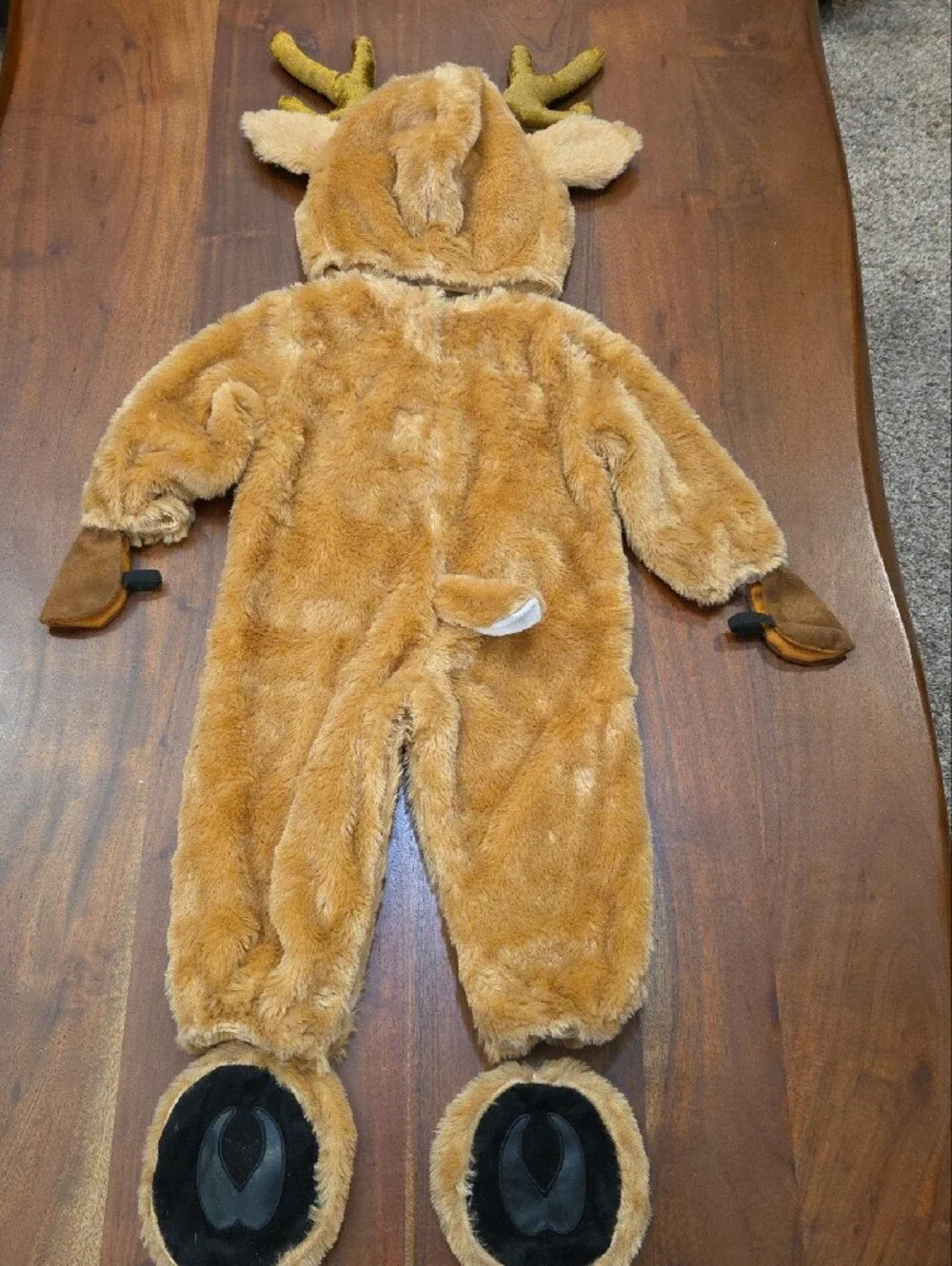 Cozy Deer Infant Costume Jumpsuit and Hood - Infant 6-12 Months